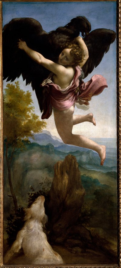 The Abduction of Ganymede by (c.1489 1534) Correggio