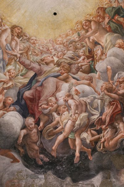 Virgin Between Adam and Eve (detail) by (c.1489 1534) Correggio