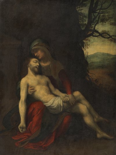 Pietà (c.1520-30) by follower of Correggio