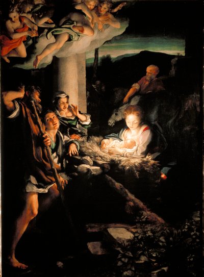 Holy Night by (c.1489 1534) Correggio