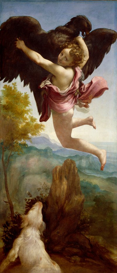 The Abduction of Ganymede by (c.1489 1534) Correggio