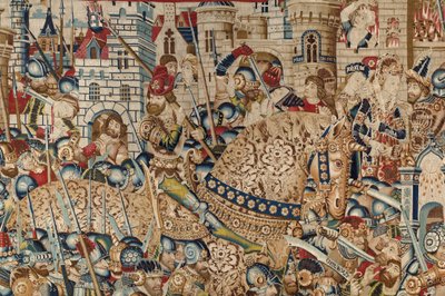 The Trojan War: The Destruction of Troy, c.1470 by (fl.1450 75) Master of Coetivy