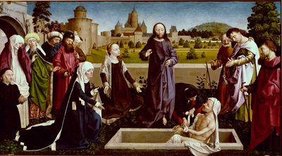 The Resurrection of Lazarus by the Master of Coetivy by (fl.1450 75) Master of Coetivy