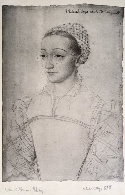 Marguerite de France (1523-74) by (studio of) Clouet