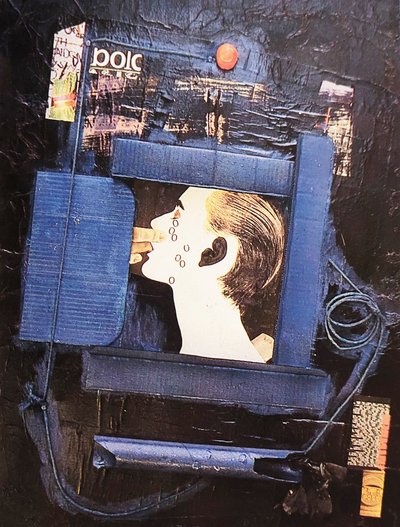 G. C. Riccardi, Sotto Chiave, 1980, Italy by Gian Carlo Riccardi