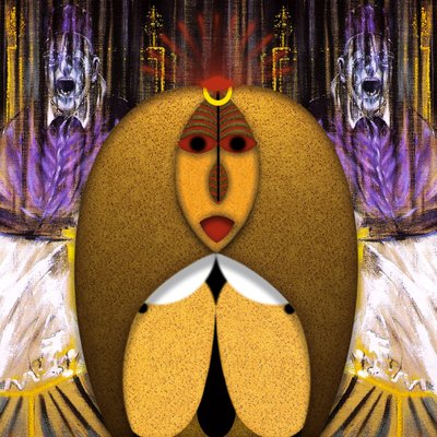 Damned Soul (IV) - Homage to Francis Bacon by Alexander Eibach