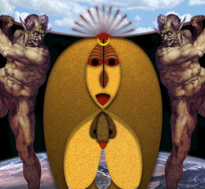 Schwierige Überfahrt (II) (aus der Serie Anima Dannata) by Alexander Eibach