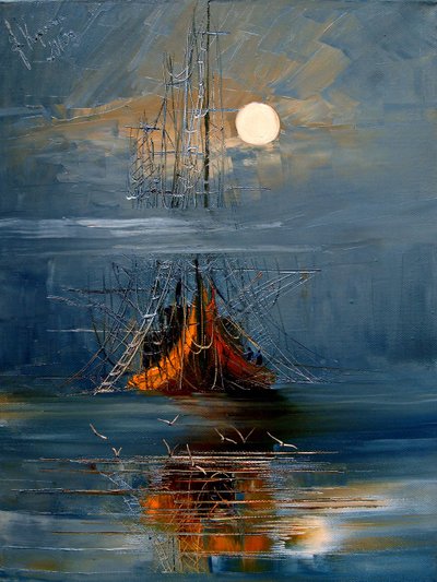 Moon by justyna kopania