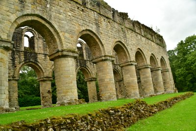 Buildwas Abbey, a medieval Cistercian monastery in Shropshire, England by Albert Mansour