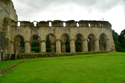 Buildwas Abbey, a medieval Cistercian monastery in Shropshire, England by Albert Mansour
