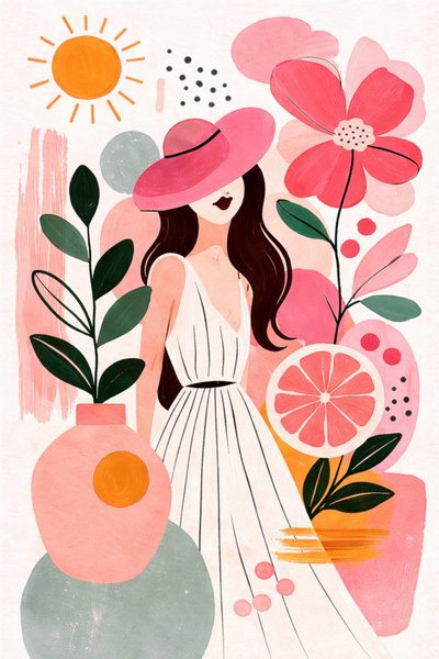 Summer Dreams in Pink by Nomi Morina