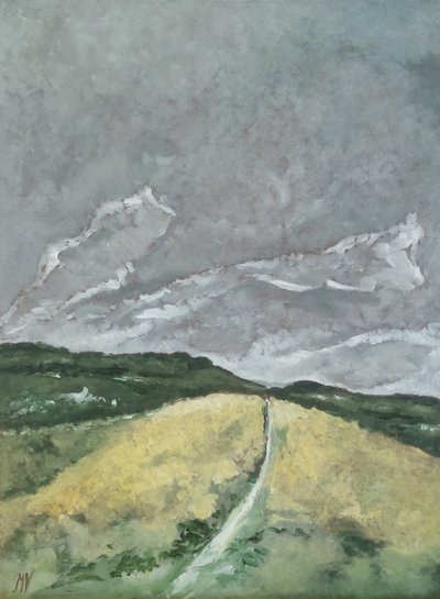 Hilly Elsewhere by M. Vet