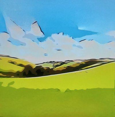 Digital Landscape 23 by M. Vet