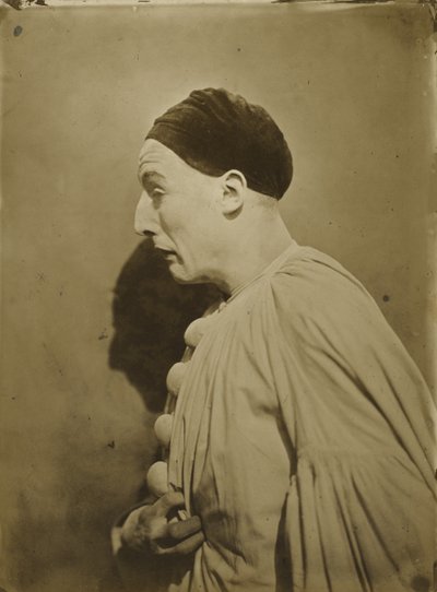 Pierrot in Pain, 1854 by Nadar