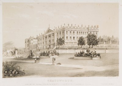 Chatsworth House, Derbyshire by 4th Earl of Morton James Douglas