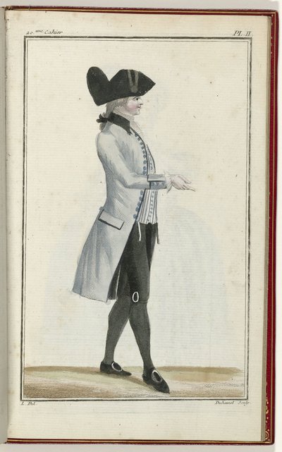 Cabinet des Modes ou les Modes Nouvelles, 1 September 1786, pl. II by A.B. Duhamel