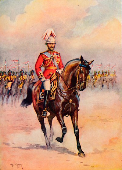 H.M. King George in India, 1913 by AC Lovett