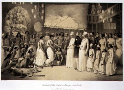 Festival of the Goddess Dourga at Calcutta, from 