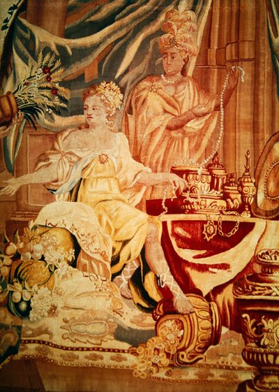 Asia, from a tapestry of the four corners of the world (detail) by A. Baertams