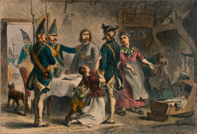 Conscription of German Soldiers for Service in America by A Bobbell
