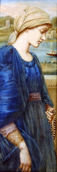 Flamma Vestalis after Sir E. C. Burne-Jones, c.1890 by A. Corsi Lalli