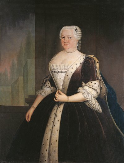Portrait of a Queen of Prussia by A. F. Habert
