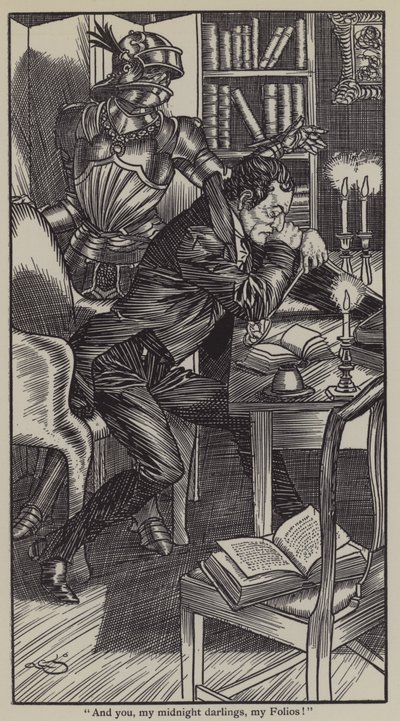 Illustration for The Essays of Elia by Charles Lamb by A. Garth Jones