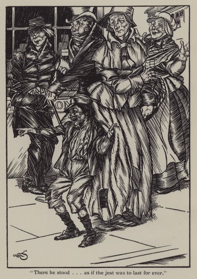 Illustration for The Essays of Elia by Charles Lamb by A. Garth Jones