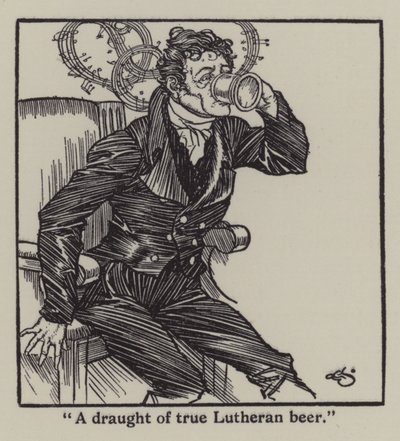 Illustration for The Essays of Elia by Charles Lamb by A. Garth Jones