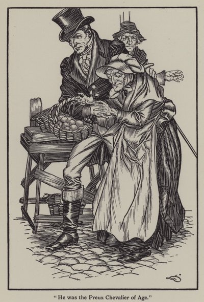 Illustration for The Essays of Elia by Charles Lamb by A. Garth Jones
