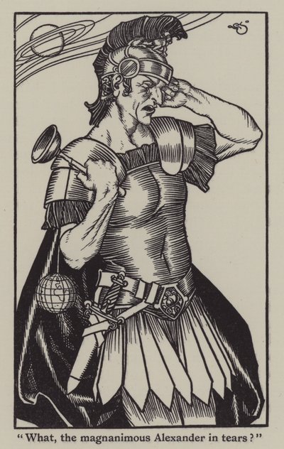 Illustration for The Essays of Elia by Charles Lamb by A. Garth Jones