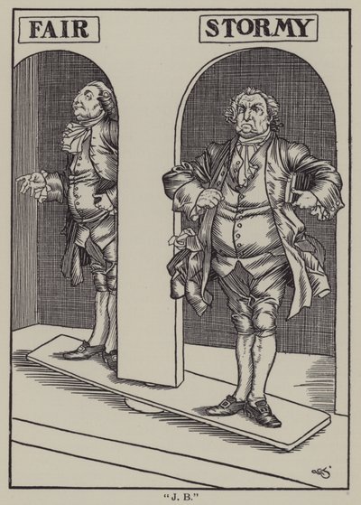 Illustration for The Essays of Elia by Charles Lamb by A. Garth Jones