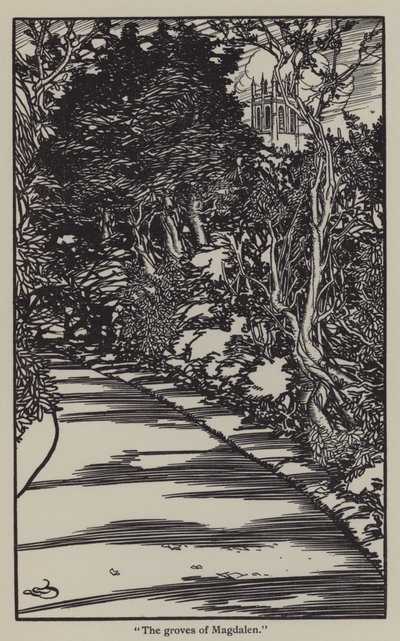 Illustration for The Essays of Elia by Charles Lamb by A. Garth Jones