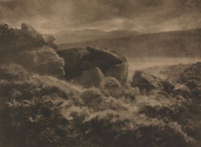 Camera Work: Rain from the Hills by A. Horsley Hinton