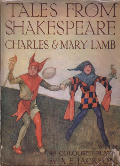 Front Cover Page Design, from Tales from Shakespeare by A. Jackson