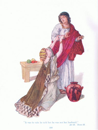 It was in vain he told her he was her husband (The Comedy of Errors) by A. Jackson