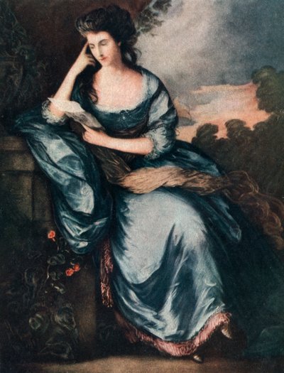 Lady Douglas in the Garden by A James