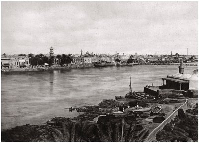 Modern Baghdad, the City of Caliphs, Iraq 1925 by A. Kerim