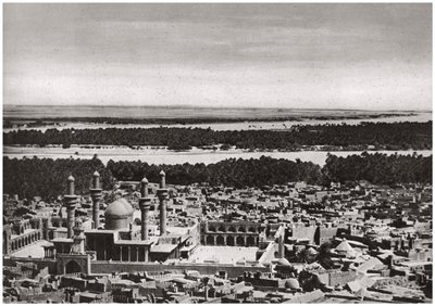 The Kadhimiya, the Holy City Near Baghdad, from an Aeroplane, Iraq by A. Kerim
