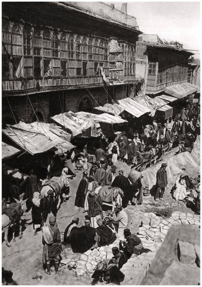 The Sheikh Gazal Market in Ashar, Basra, Iraq, 1925 by A. Kerim