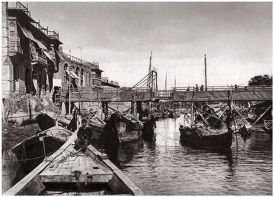 The Whiteley Bridge, Ashar Creek, Basra, Iraq, 1925 by A. Kerim