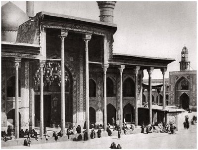 The Entrance Gate of the Kadimain Mosque Leading to the Tomb of the Imam Moosa Al Kadim by A. Kerim