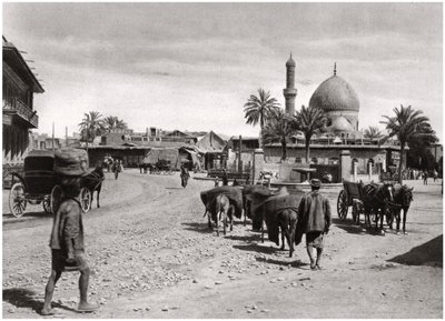 View of a Street from the North Gate, Baghdad, Iraq by A. Kerim