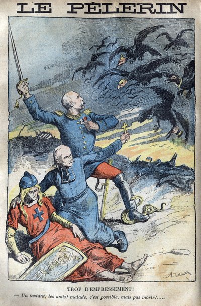 Dreyfus case. Too hasty: the clergymen and the army defend France by Jewish vultures and prevaricating judges by A Lemot