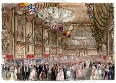 Procession of Her Majesty to the State Ball in the Guildhall, 1851 by A Mason