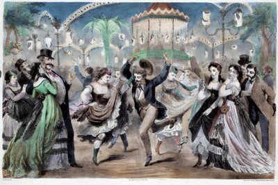 The Mabille Scene Dance Ball by A Provost