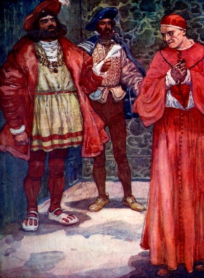 Henry Sent Wolsey Away from Court by A. S. Forrest