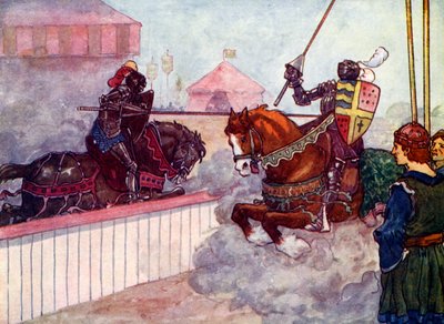 The Count rode again and again at Edward till his lance was splintered in his hand by A. S. Forrest