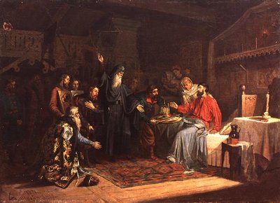 Inviting Prince Posharsky to Lead the Liberation of Moscow from the Poles in 1616 by A. Shvaykevich