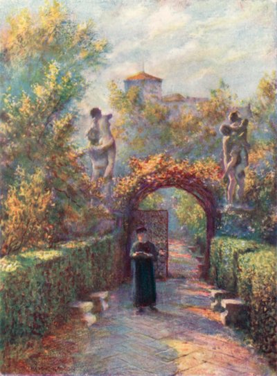 Garden Palazzo Cappello by A. Trevor Haddon